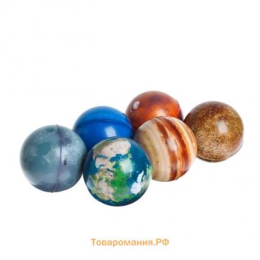 Мяч мягкий «Планета», 6,3 см, виды МИКС