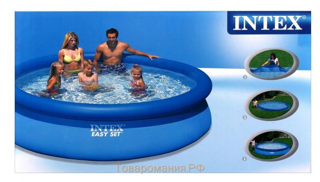 Бассейн надувной Easy Set, 305 х 76 см, фильтр-насос, 28122NP INTEX