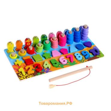Развивающая игра 4 в 1 «Счёт», 30×14.5×10 см