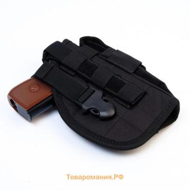 Кобура поясная, универсальная Attack, черная