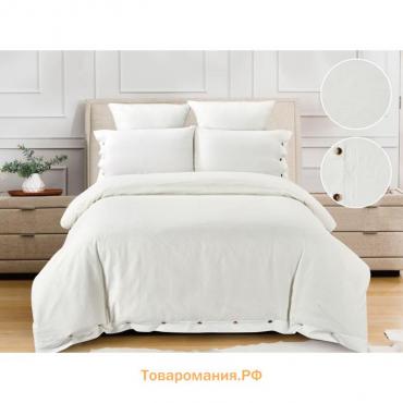 Постельное бельё Organic Cotton евро, размер 180x200x25 см, 200x220 см, 50x70 см - 2 шт, 70x70 см - 2 шт