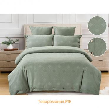 Постельное бельё Organic Cotton евро, размер 180x200x25 см, 200x220 см, 50x70 см - 2 шт, 70x70 см - 2 шт