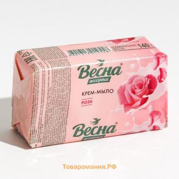 Туалетное мыло "ВЕСНА", Роза, 140 г