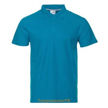 Рубашка мужская, размер 46, цвет лазурный