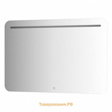 Зеркало Evororm, встроенный LED-светильником, сенсорный выключатель, 10W, 120х80 см, нейтральный бел