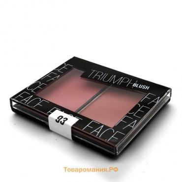 Румяна TF Blush, 2-цвета, тон 93 розовое сияние/холодная сирень