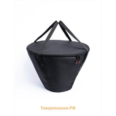 Сумка для казана 10-12 литров, 54×54×39 см, оксфорд 600, чёрная