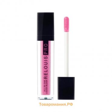 Румяна жидкие Relouis Pro All-In-One Liquid Blush, тон 02 Pink