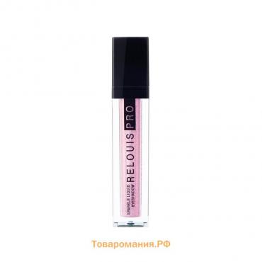 Тени для век жидкие Relouis Pro Sparkle Liquid, сияющие, тон 31 розовый