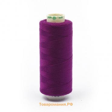 Нитки Dor Tak 40/2, 400 ярд, цвет №168 фиолетовый, 10 шт в уп.