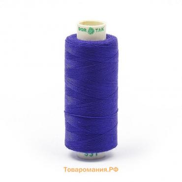 Нитки Dor Tak 40/2, 400 ярд, цвет №531 фиолетовый, 10 шт в уп.
