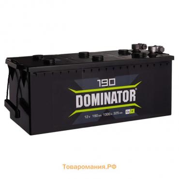 Аккумулятор Dominator 190 А/ч, 1300 А, прямая полярность, 513х223х223 мм 169979s