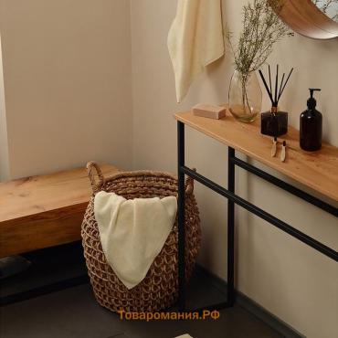 Полотенце махровое SL HOME: Classic "Айвори" 30х60 см, 100% хлопок, 530 г/м2