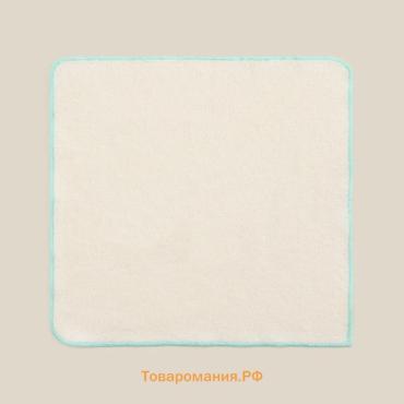 Набор салфеток SL HOME: Frame "Айвори" 30х30 см - 3 шт., 100% хлопок, 470 г/м2