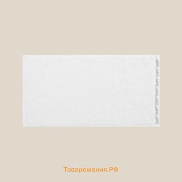 Полотенце махровое SL HOME: Floral "Блан де Блан" 90х150 см, 100% хлопок, 550 г/м2