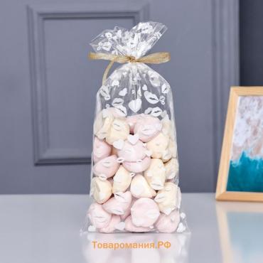 Пакет фасовочный БОПП, «Поцелуи» 15×30 см