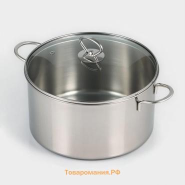 Кастрюля  «Грейт», 2.8 л, индукция, нержавеющая сталь